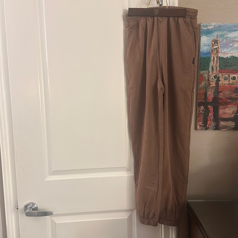 NWT- Allfenix Taupe Trackpant